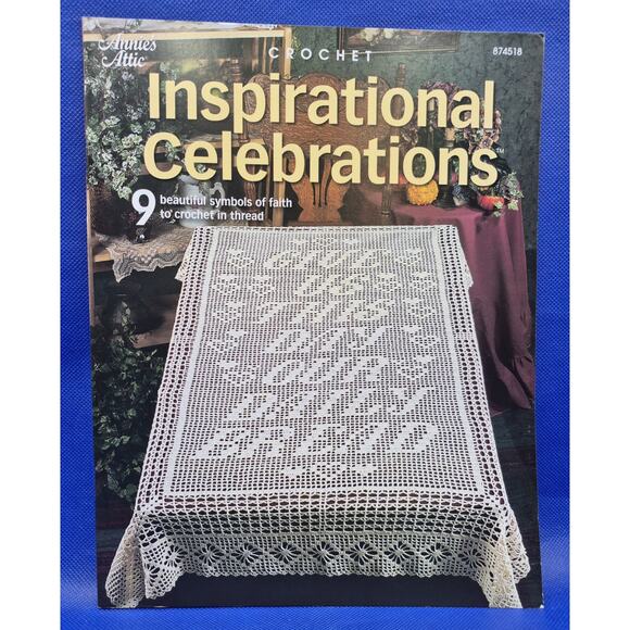 Vintage Annies Attic Crochet Booklets Mixed Lot of Four - Picture 8 of 10